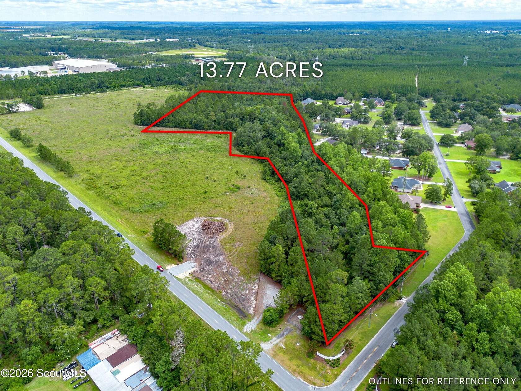 13.8 Acres of Mixed-Use Land for Sale in Jesup, Georgia