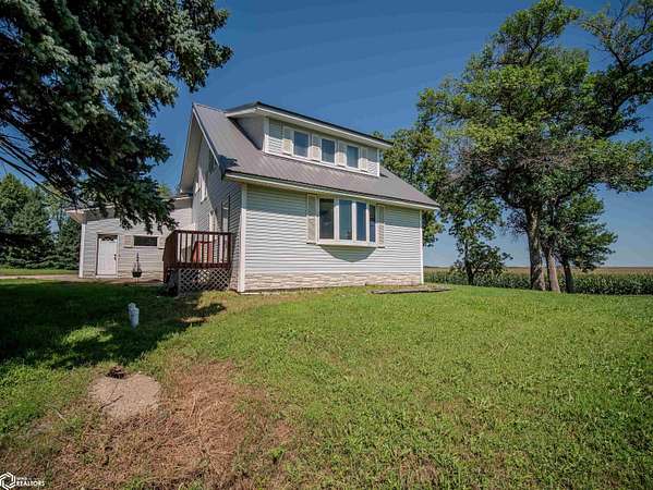 4.5 Acres of Land with Home for Sale in Thompson, Iowa