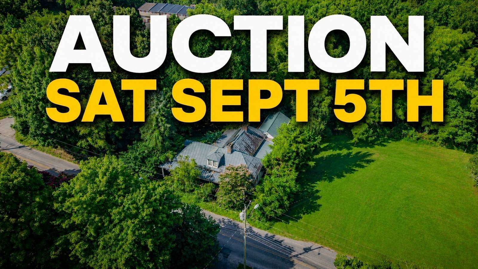 1.78 Acres of Land with Home for Auction in Jonesborough, Tennessee