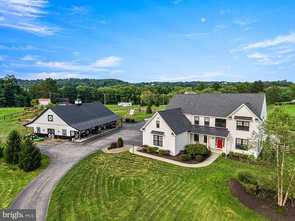 10.1 Acres of Land with Home for Sale in Spring City, Pennsylvania