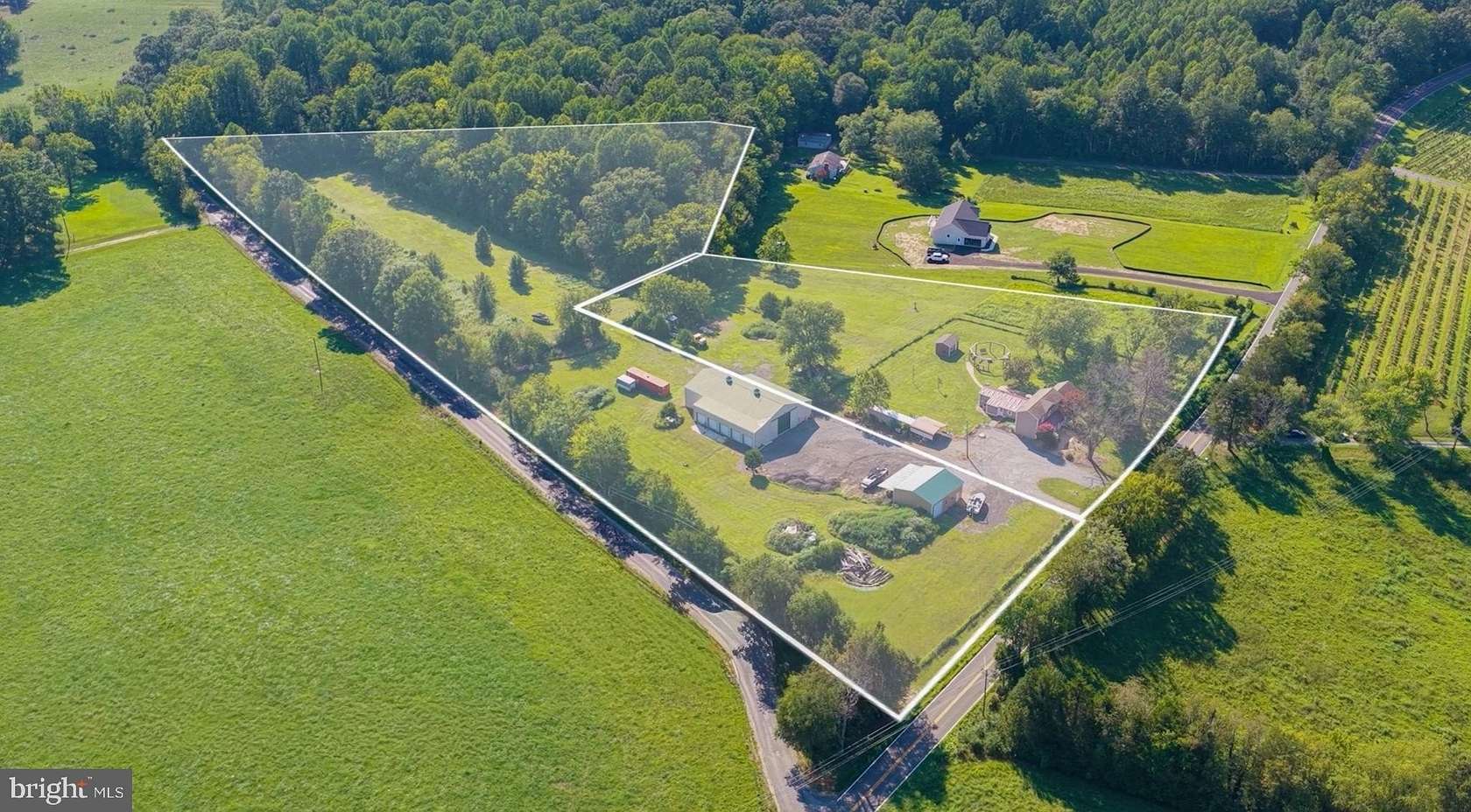 11.7 Acres of Improved Land for Sale in Bumpass, Virginia