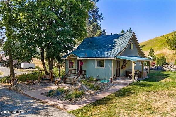 38.5 Acres of Agricultural Land with Home for Sale in Potlatch, Idaho