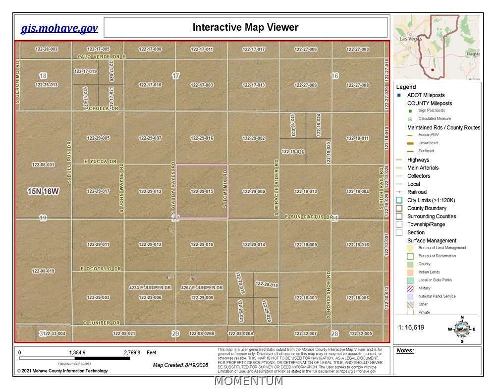 40 Acres of Land for Sale in Yucca, Arizona