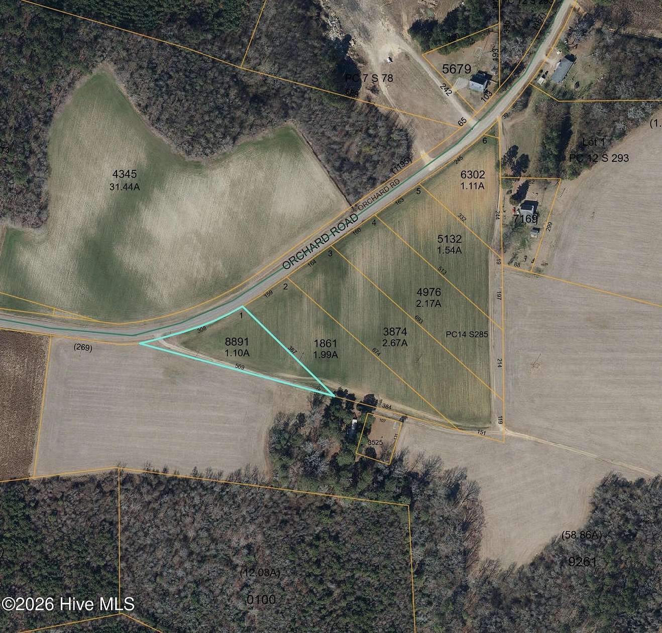 1.1 Acres of Residential Land for Sale in Elm City, North Carolina