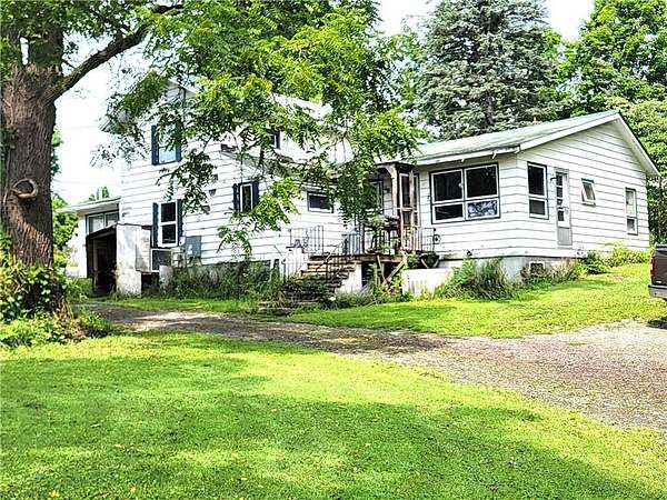12.8 Acres of Recreational Land with Home for Sale in Rock Stream, New York