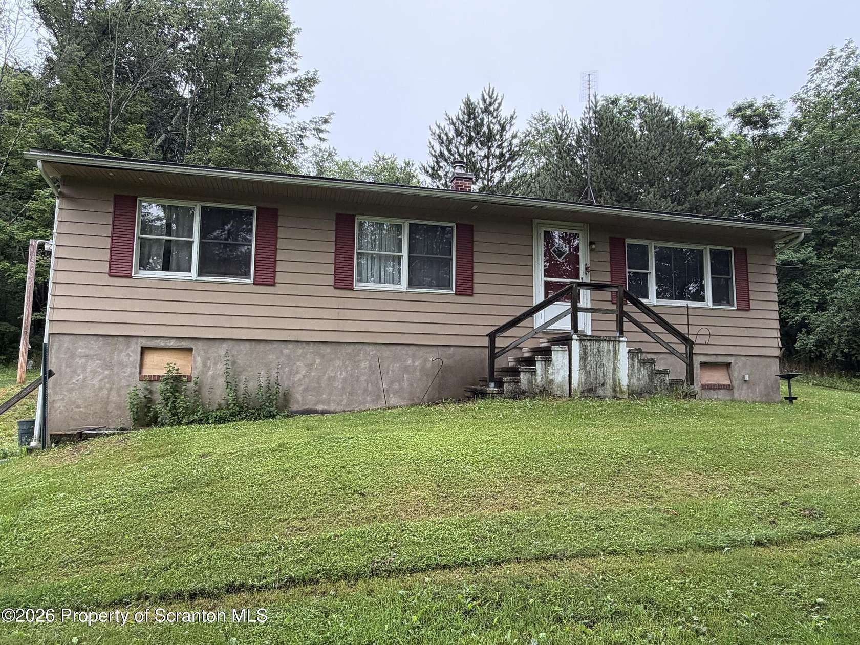 10.5 Acres of Land with Home for Sale in Pleasant Mount, Pennsylvania