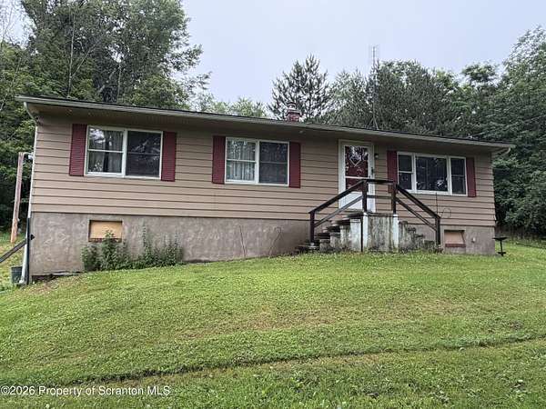 10.5 Acres of Land with Home for Sale in Pleasant Mount, Pennsylvania