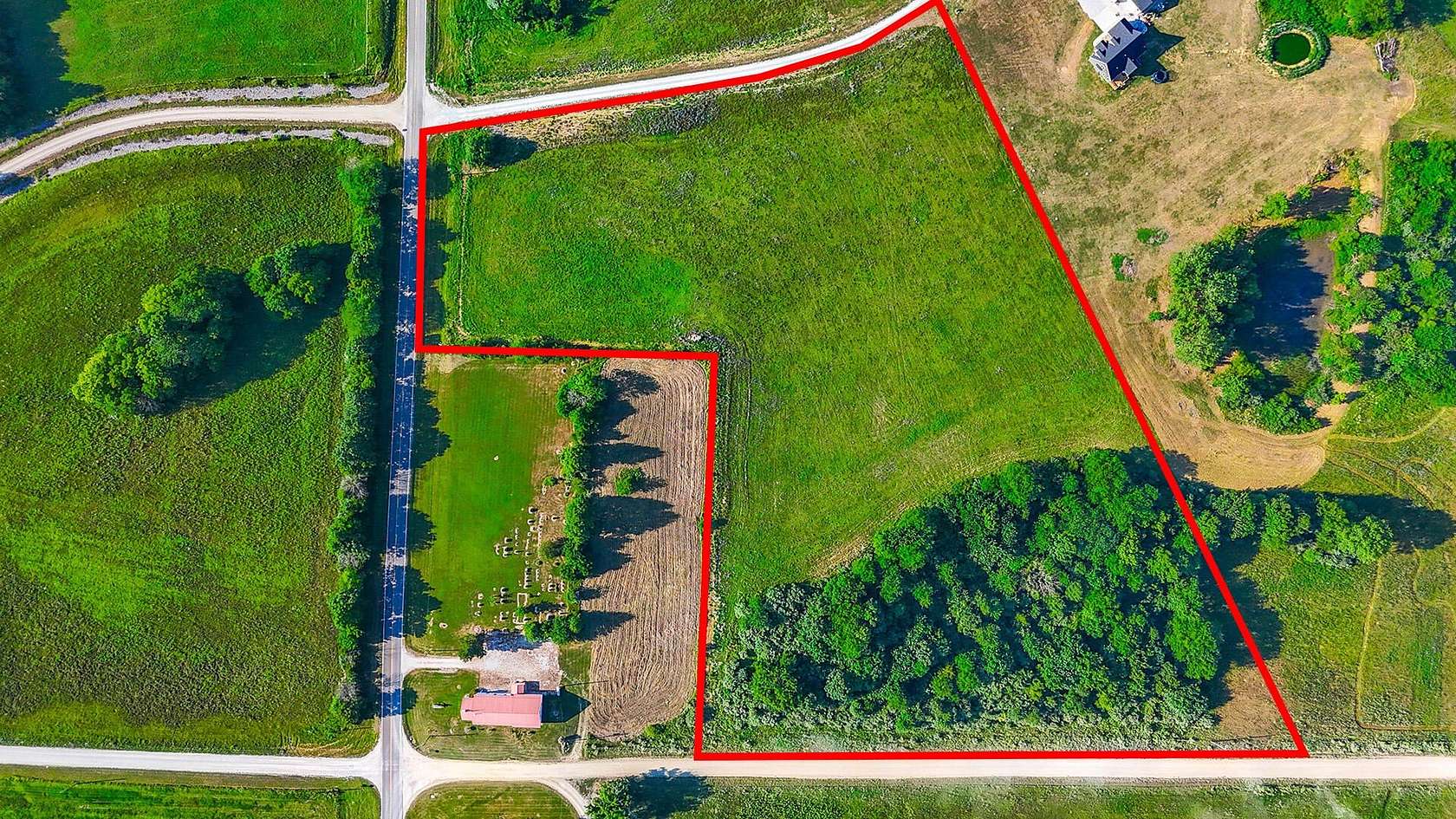 11.7 Acres of Land for Sale in Huntsville, Missouri