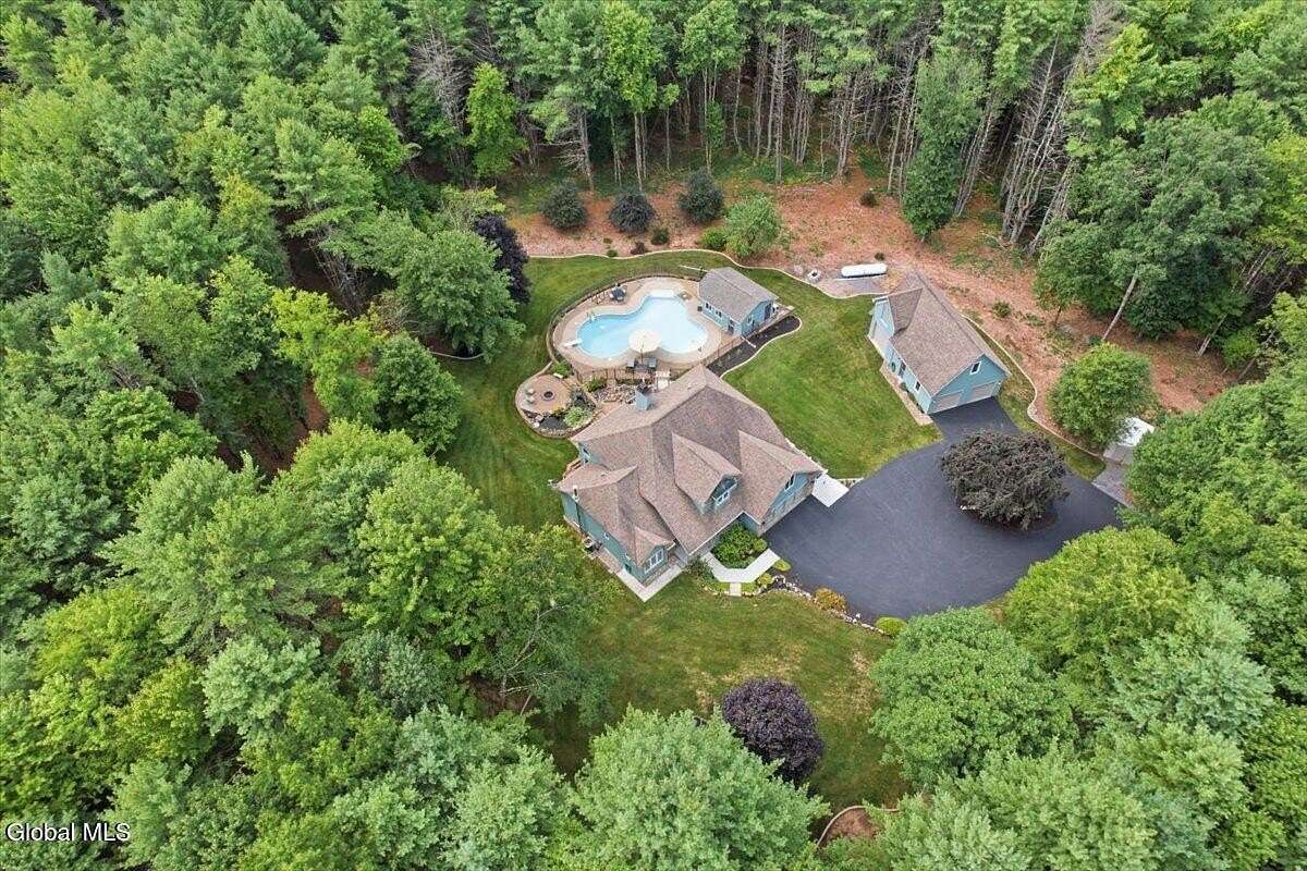 23.9 Acres of Recreational Land with Home for Sale in Middle Grove, New York
