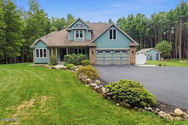 23.9 Acres of Recreational Land with Home for Sale in Middle Grove, New York
