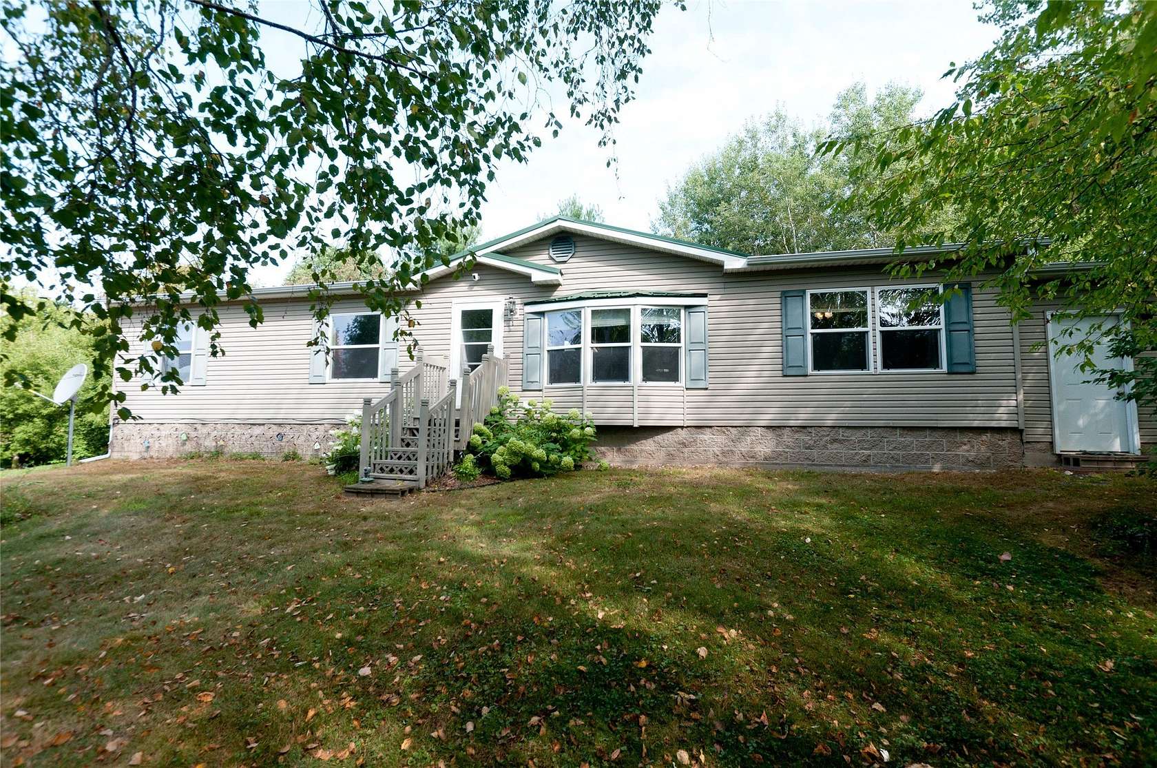 3 Acres of Land with Home for Sale in Sarona, Wisconsin