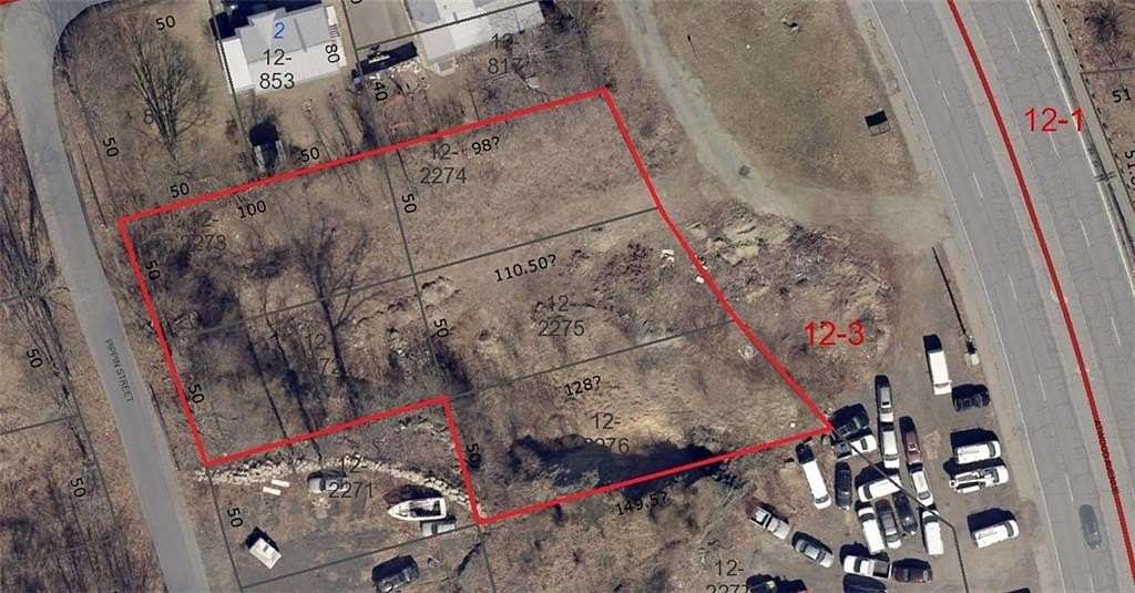 0.65 Acres of Commercial Land for Lease in Cranston, Rhode Island