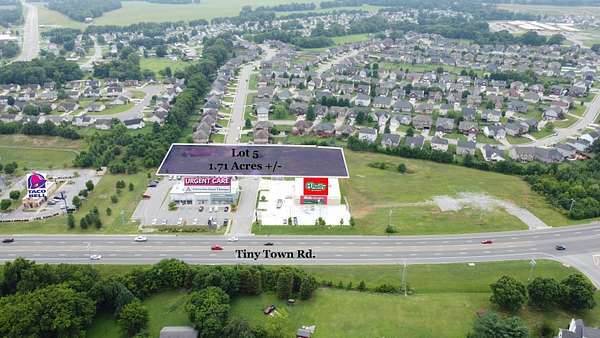 1.7 Acres of Commercial Land for Sale in Clarksville, Tennessee