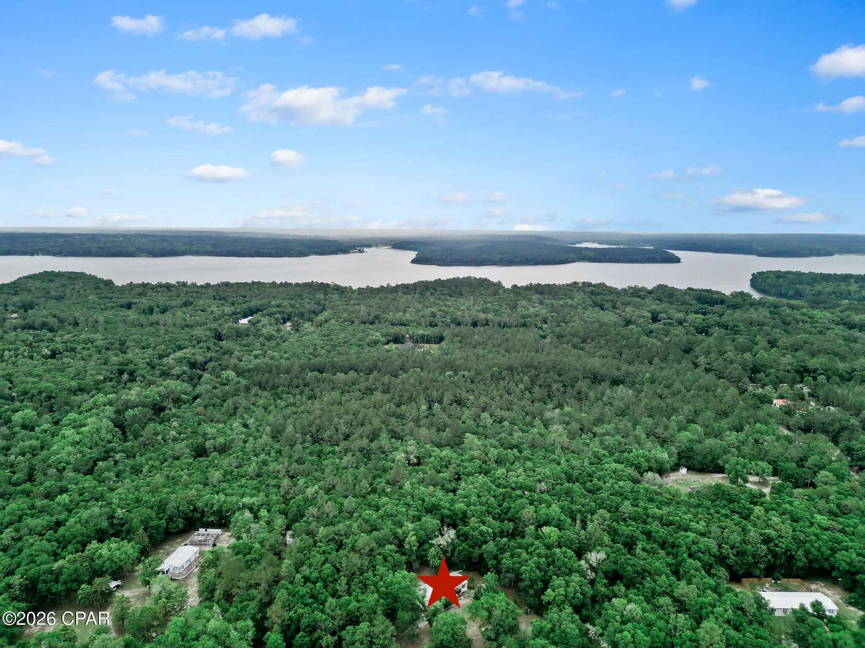 3.33 Acres of Land with Home for Sale in Tallahassee, Florida