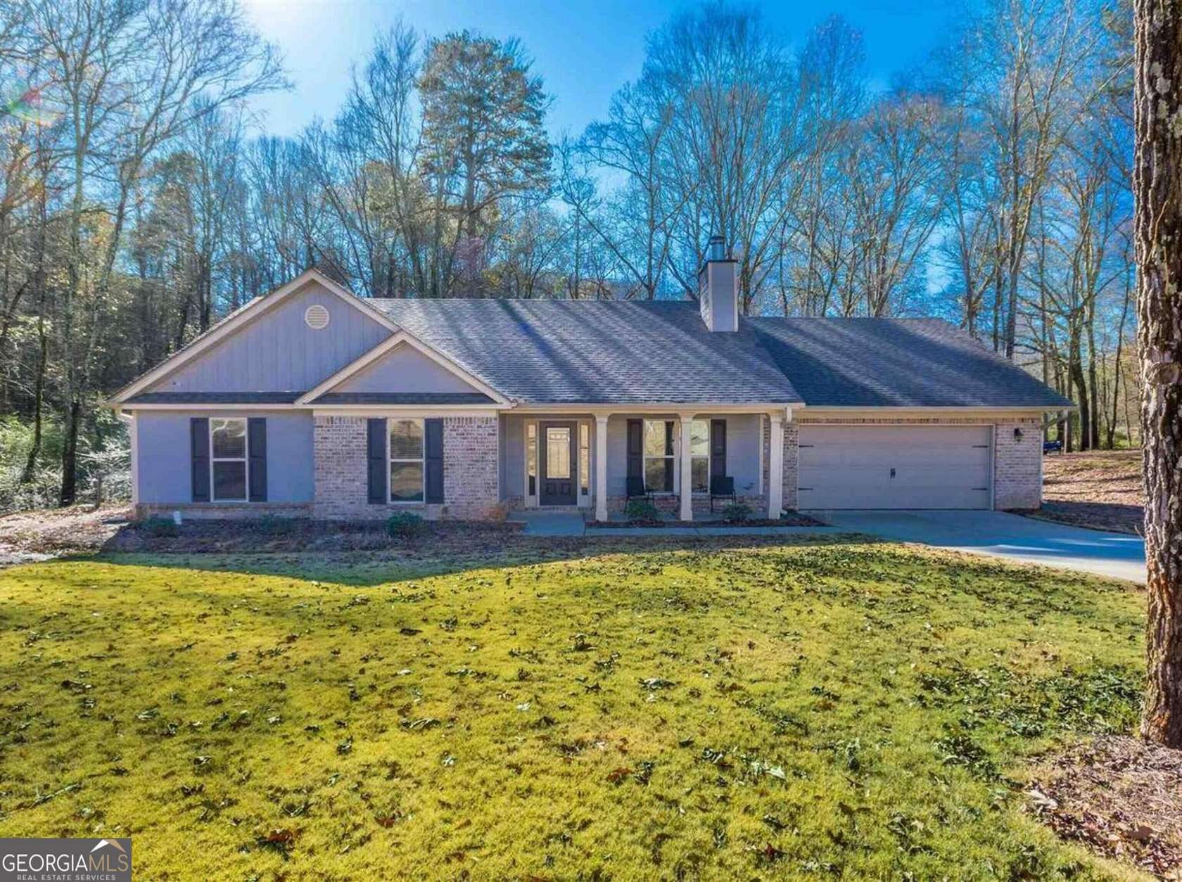 1.59 Acres of Land with Home for Lease in Winder, Georgia