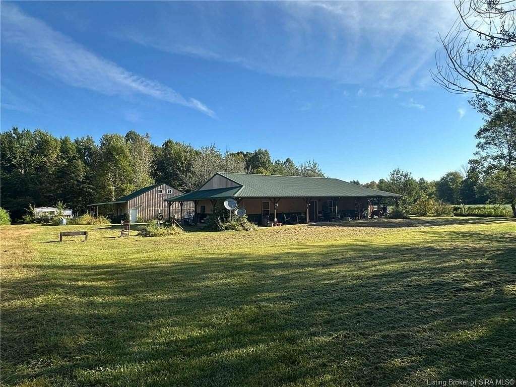 5.21 Acres of Land with Home for Sale in Deputy, Indiana