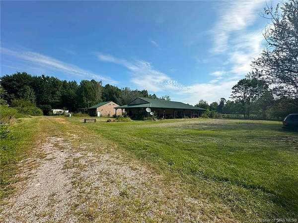 5.21 Acres of Land with Home for Sale in Deputy, Indiana
