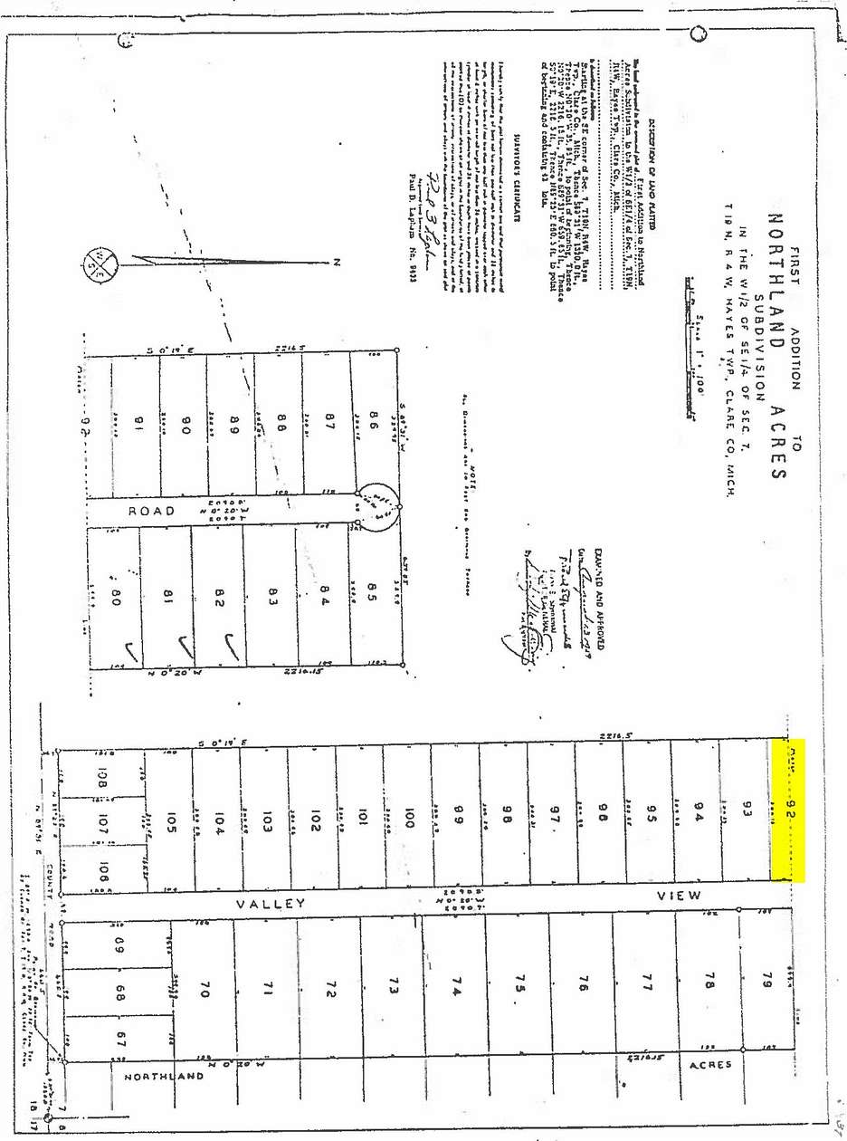 0.69 Acres of Residential Land for Sale in Harrison, Michigan