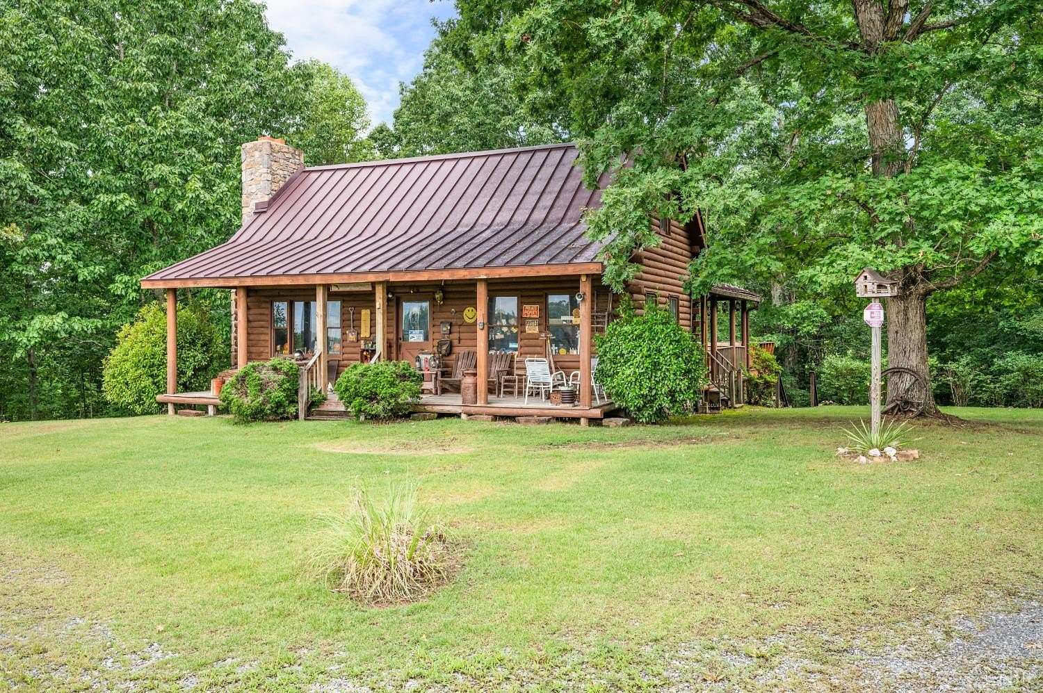 14.5 Acres of Recreational Land with Home for Sale in Gladys, Virginia