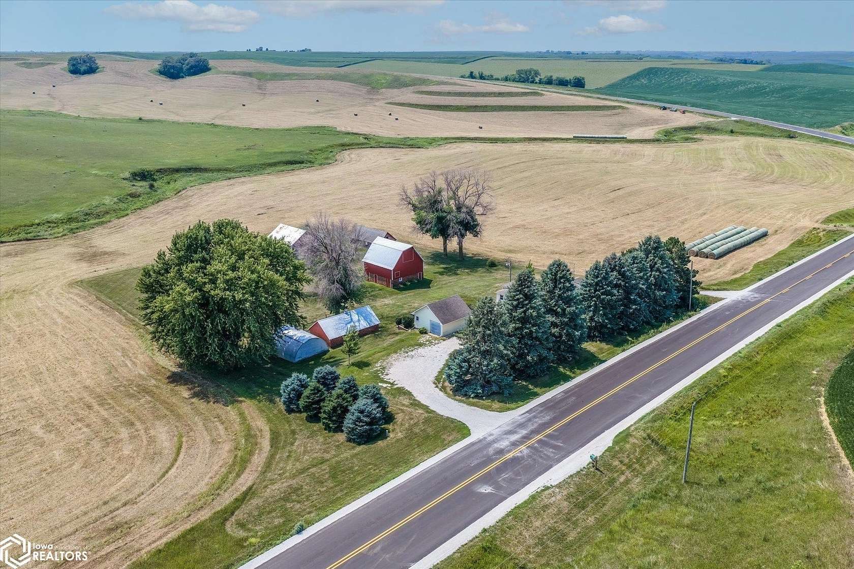 2.25 Acres of Land with Home for Sale in Charter Oak, Iowa