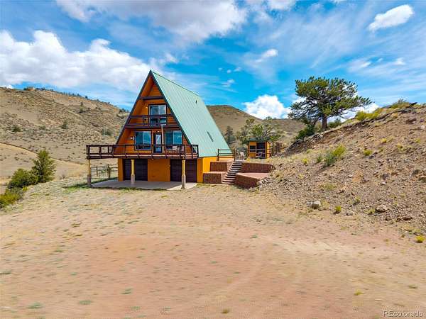 114 Acres of Recreational Land with Home for Sale in Hartsel, Colorado