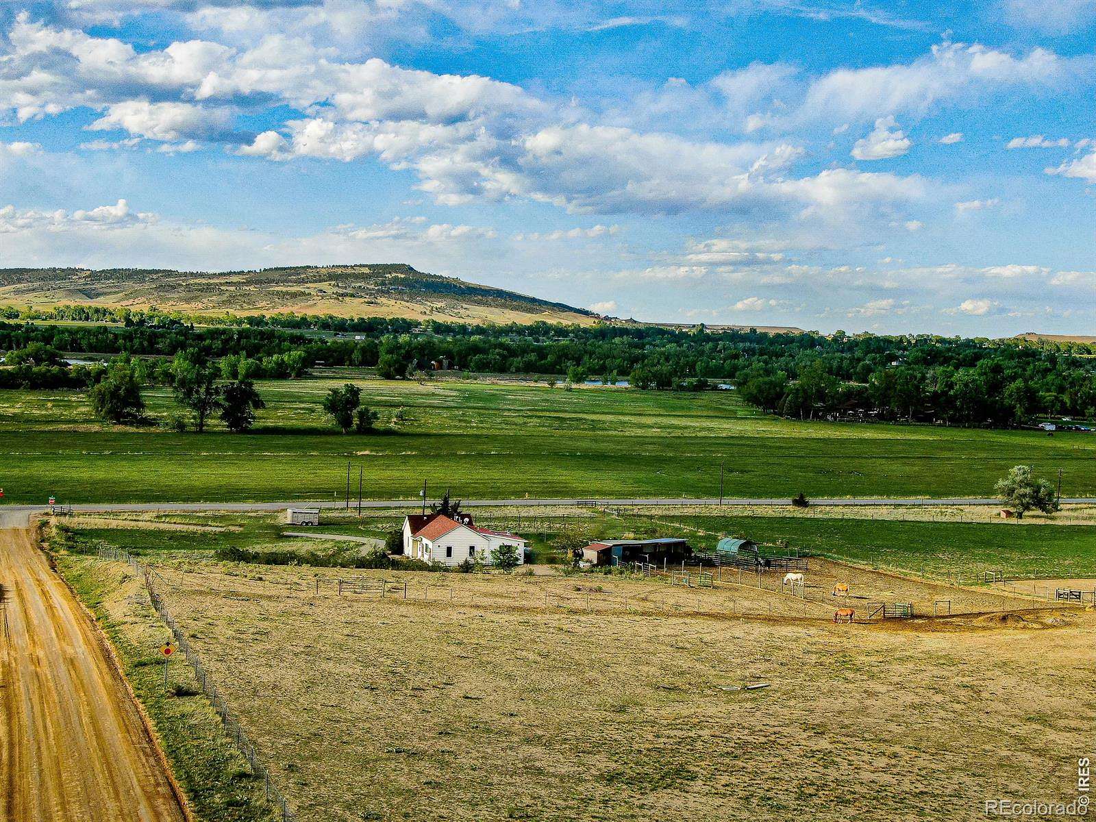 5.1 Acres of Land with Home for Sale in Longmont, Colorado