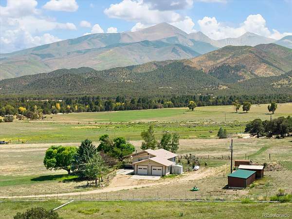 8.77 Acres of Land with Home for Sale in Coaldale, Colorado