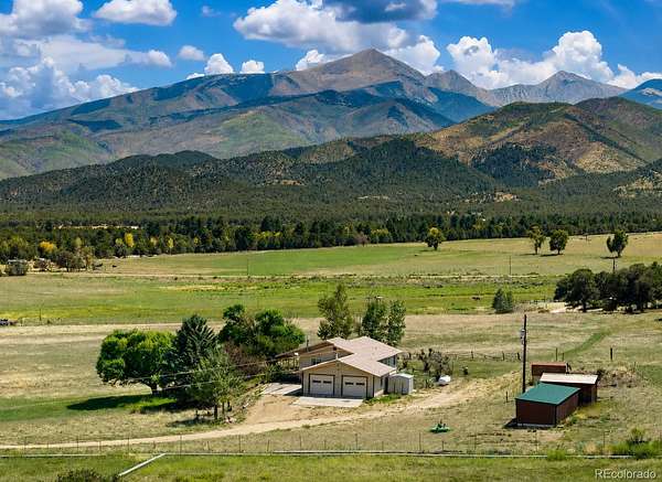 8.77 Acres of Land with Home for Sale in Coaldale, Colorado