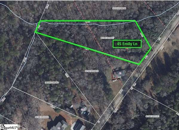 2 Acres of Residential Land for Sale in Piedmont, South Carolina