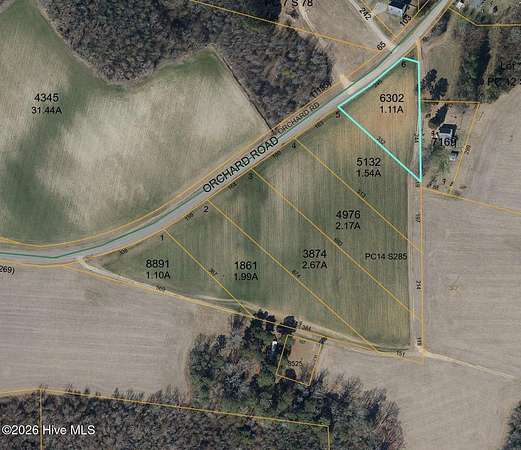 1.1 Acres of Residential Land for Sale in Elm City, North Carolina