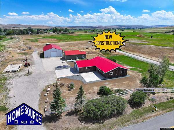 6 Acres of Land with Home for Sale in Lander, Wyoming