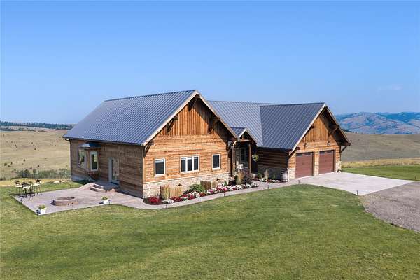 10 Acres of Land with Home for Sale in Goldcreek, Montana