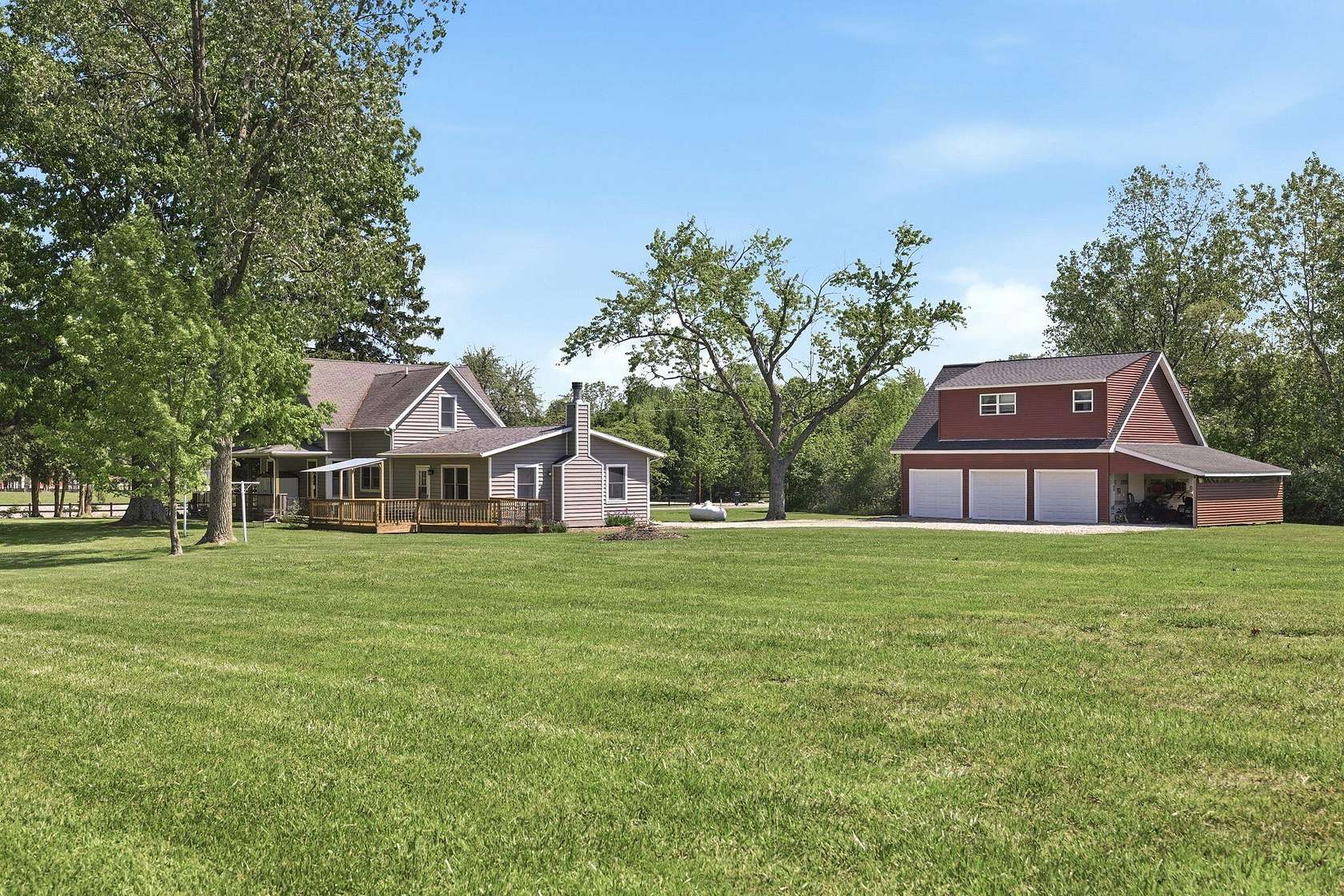 6.7 Acres of Land with Home for Sale in Lakeside, Michigan
