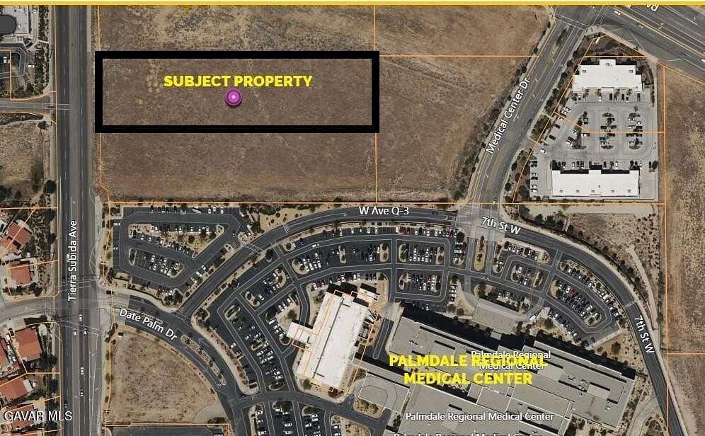 2.38 Acres of Commercial Land for Sale in Palmdale, California