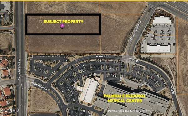 2.38 Acres of Commercial Land for Sale in Palmdale, California