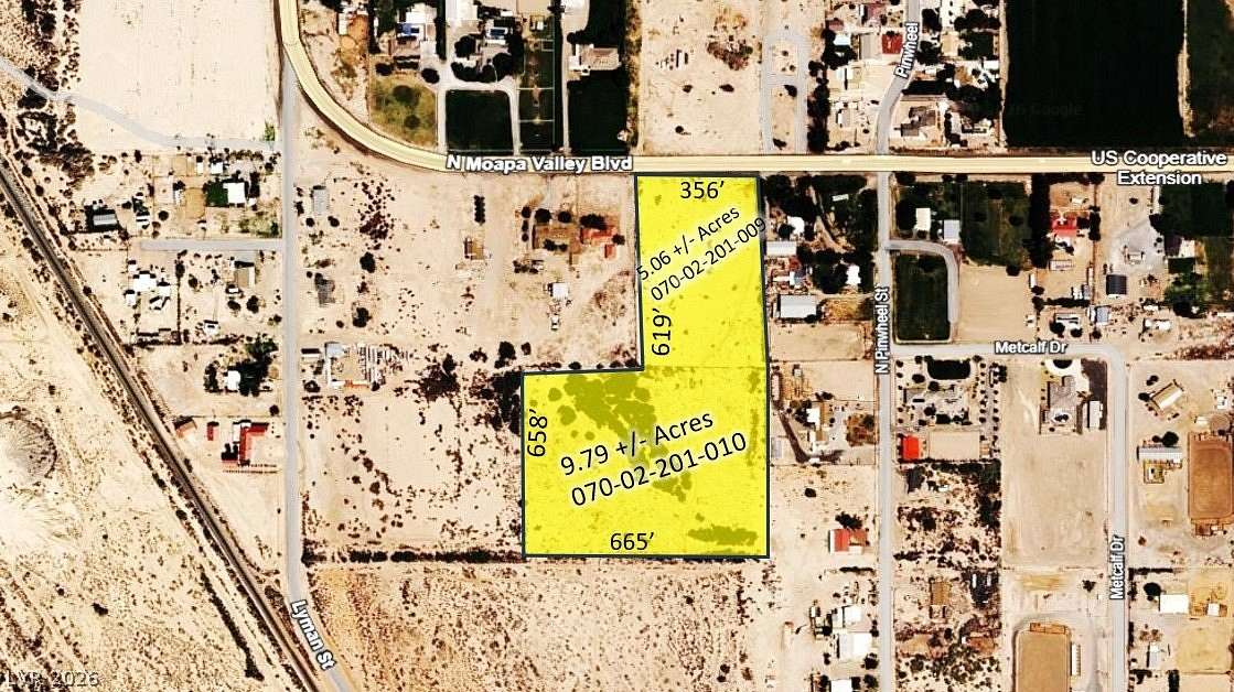 14.9 Acres of Mixed-Use Land for Sale in Moapa, Nevada