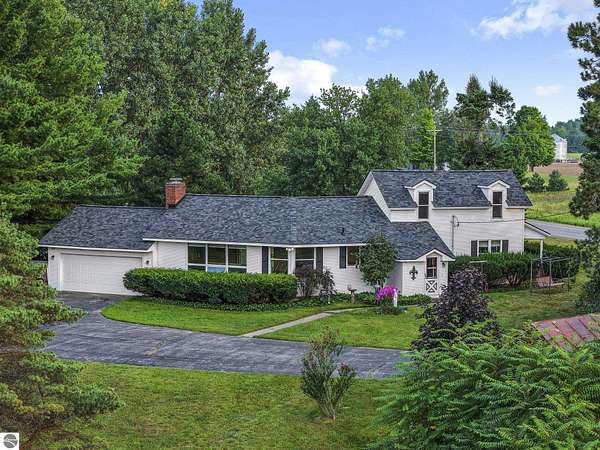 6.79 Acres of Land with Home for Sale in Traverse City, Michigan
