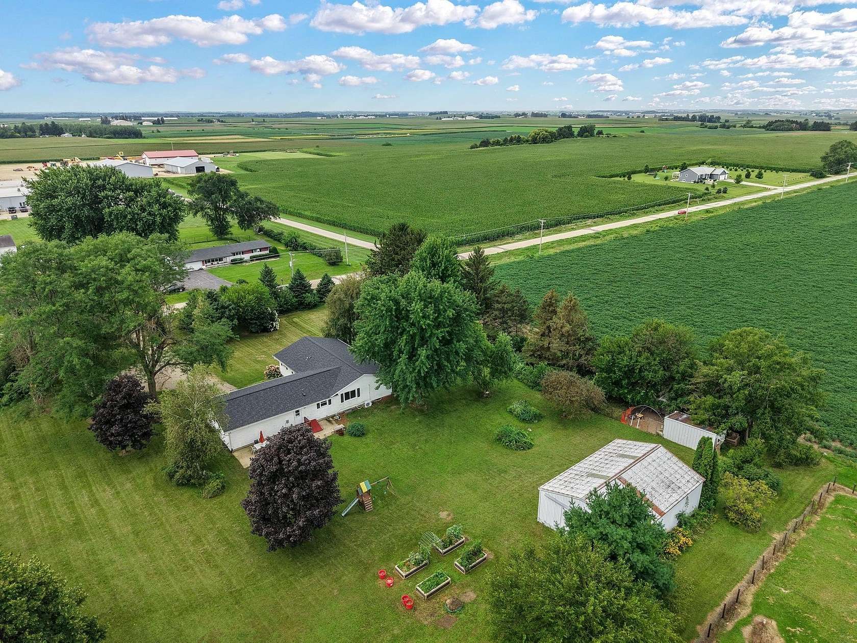 2 Acres of Land with Home for Sale in Arlington, Wisconsin