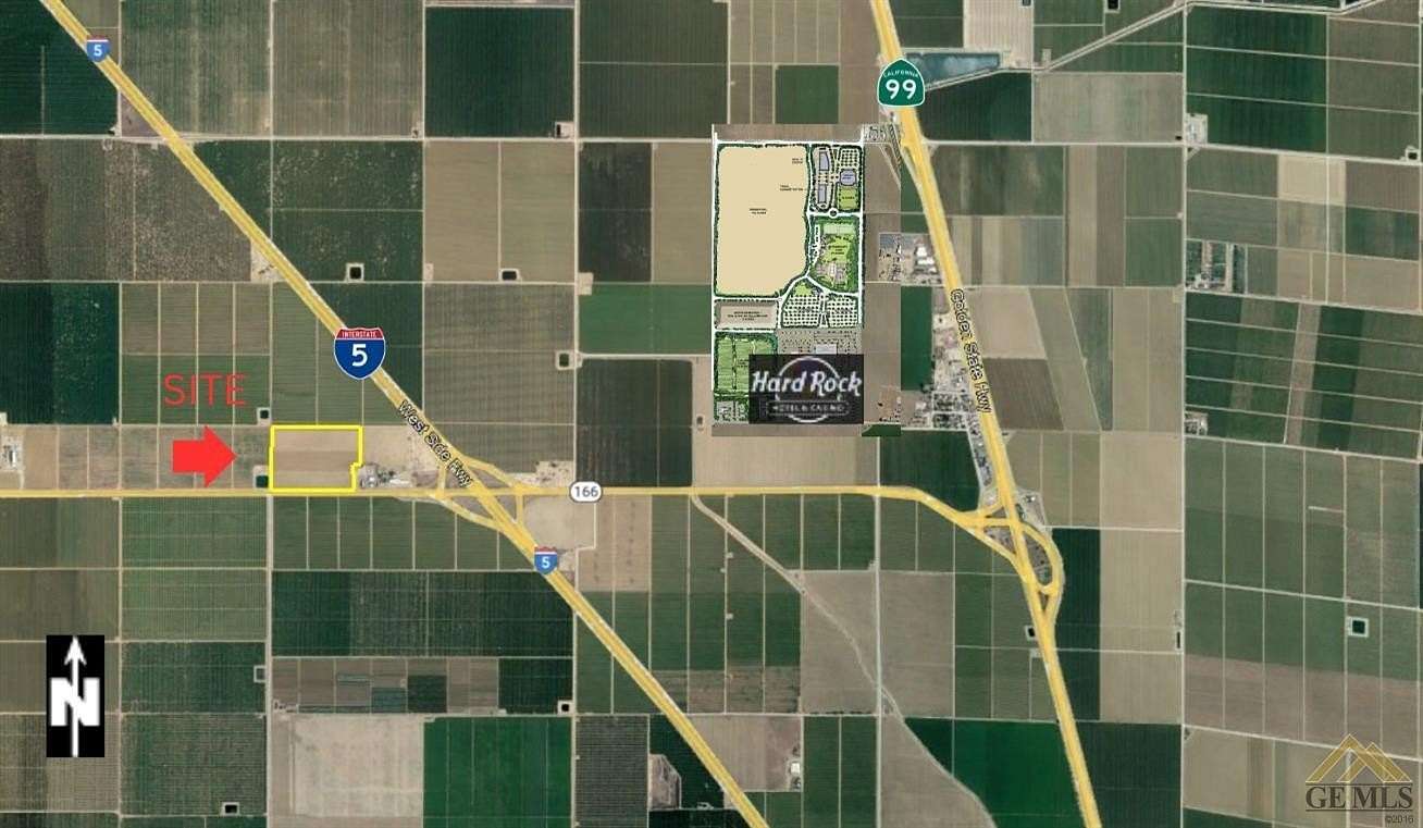 30 Acres of Land for Sale in Bakersfield, California