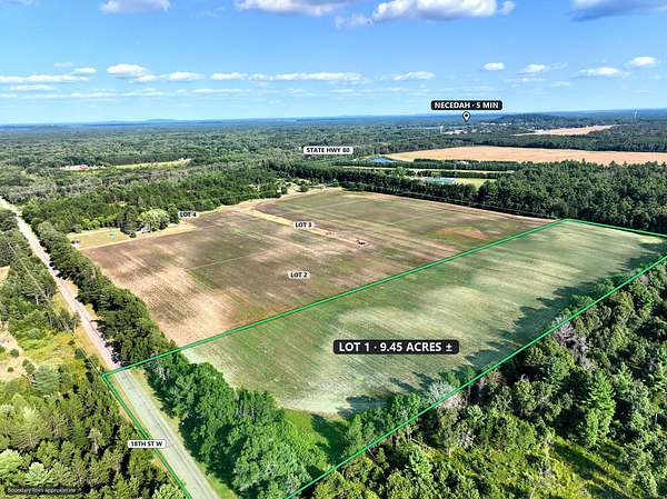 9.45 Acres of Land for Sale in Necedah, Wisconsin