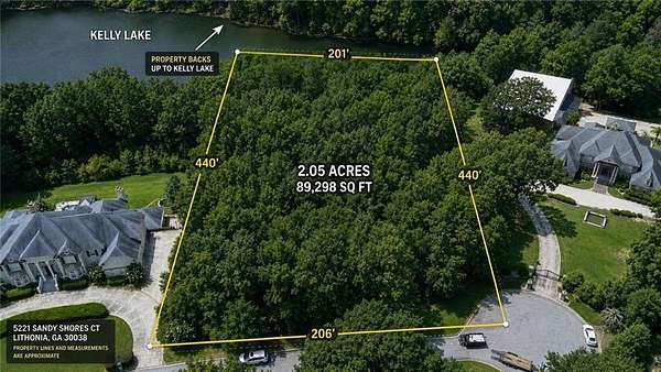 2 Acres of Residential Land for Sale in Lithonia, Georgia