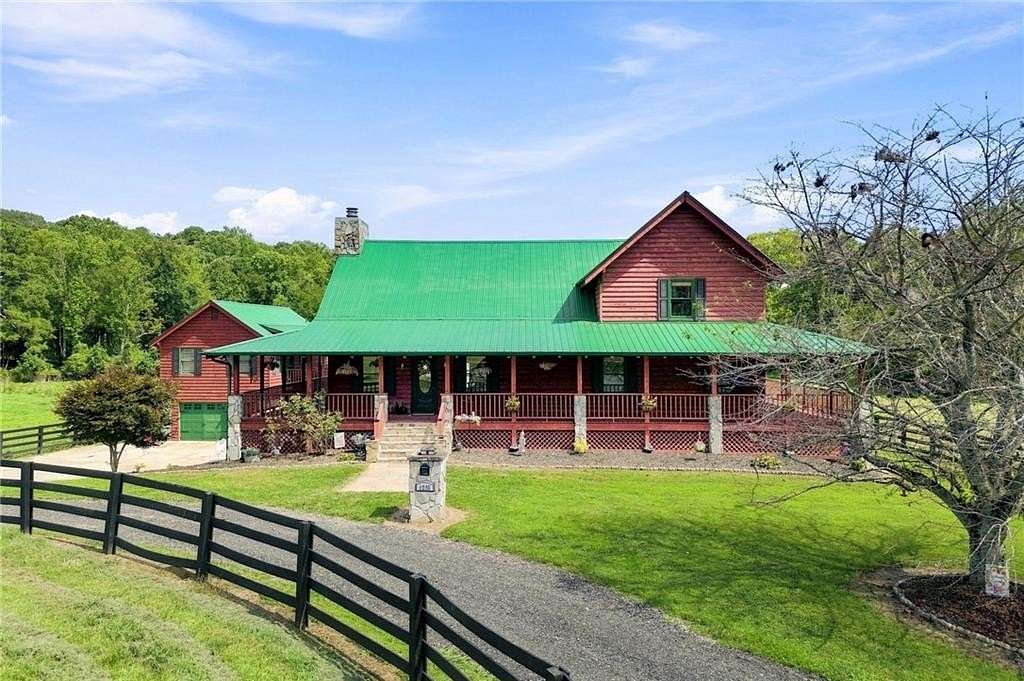 10.1 Acres of Land with Home for Sale in Ball Ground, Georgia
