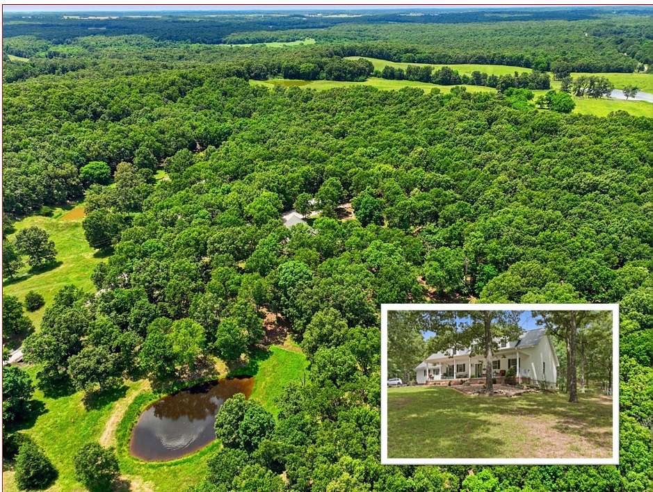 60.4 Acres of Land with Home for Sale in West Plains, Missouri