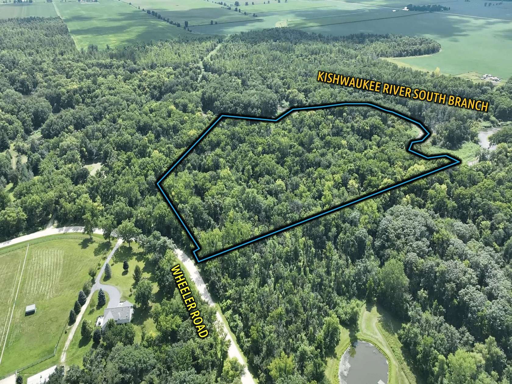 25 Acres of Recreational Land for Sale in Kirkland, Illinois
