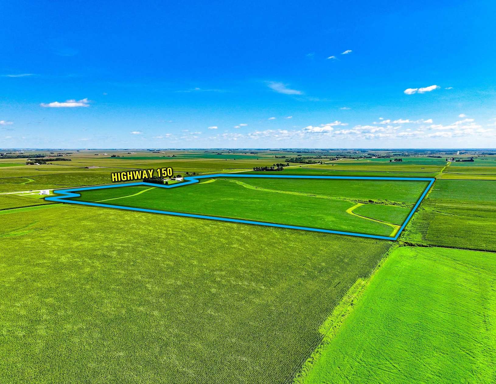 150 Acres of Land for Auction in Maynard, Iowa