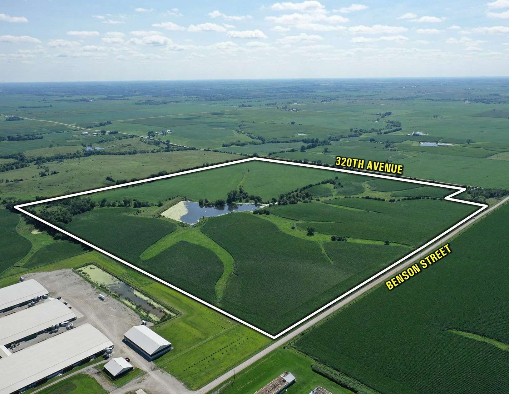 156 Acres of Land for Sale in Weldon, Iowa