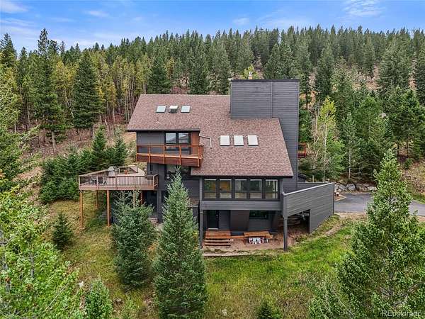 10.2 Acres of Land with Home for Sale in Evergreen, Colorado