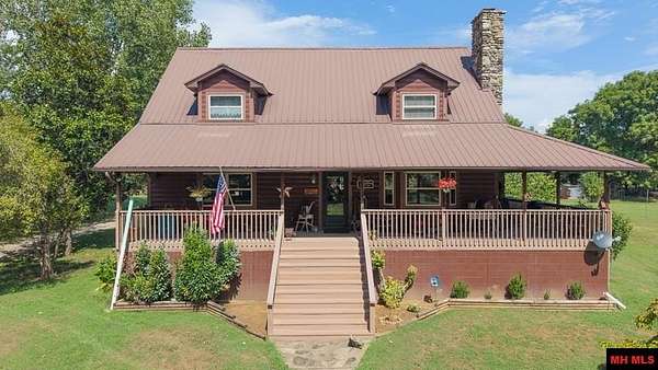 2.46 Acres of Land with Home for Sale in Cotter, Arkansas