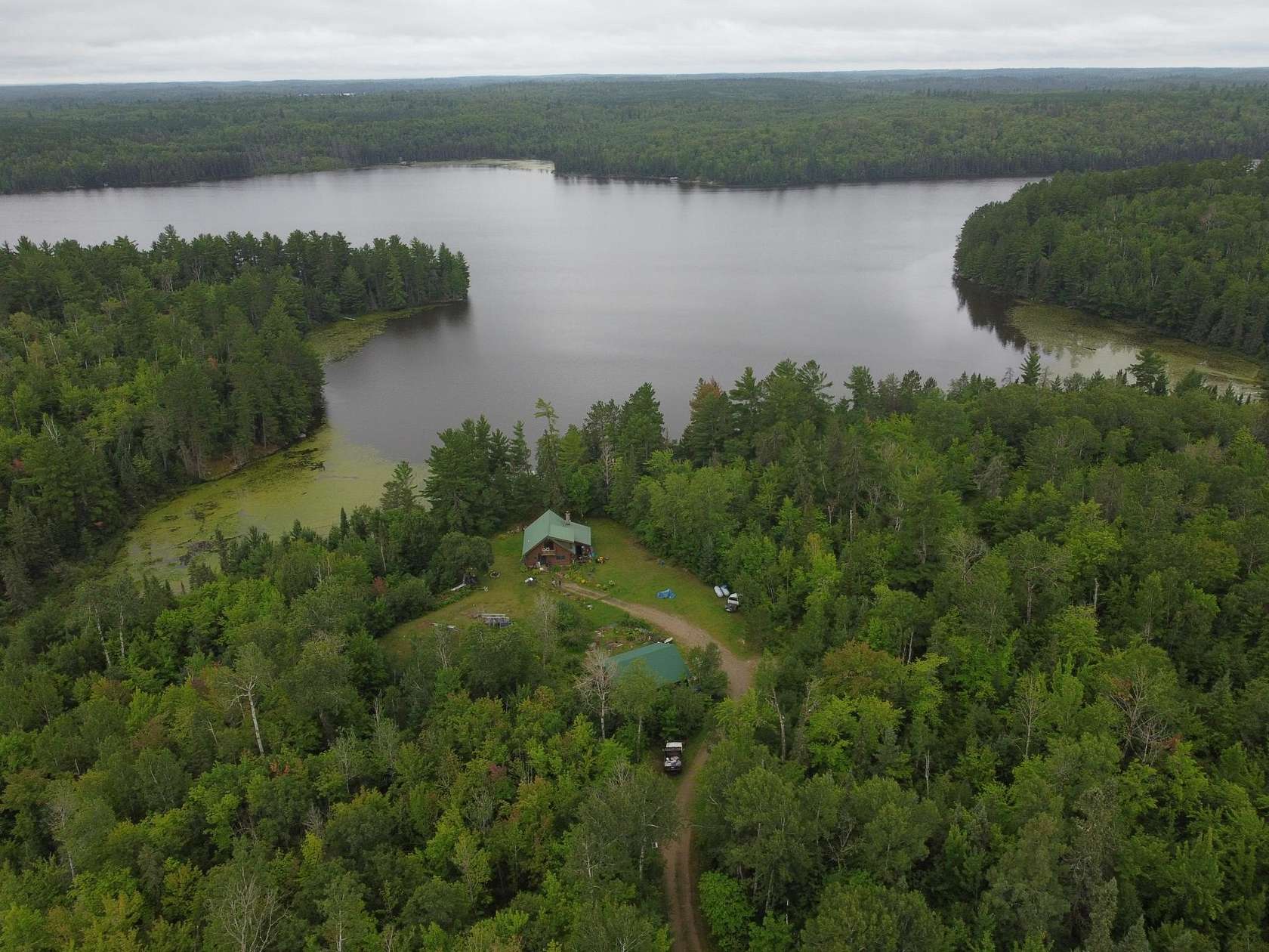30.9 Acres of Recreational Land with Home for Sale in Orr, Minnesota
