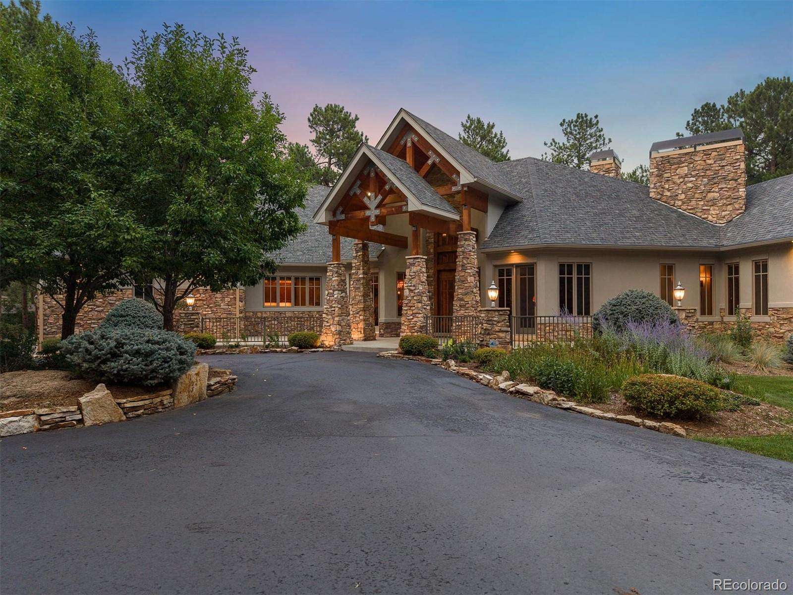 5 Acres of Land with Home for Sale in Larkspur, Colorado